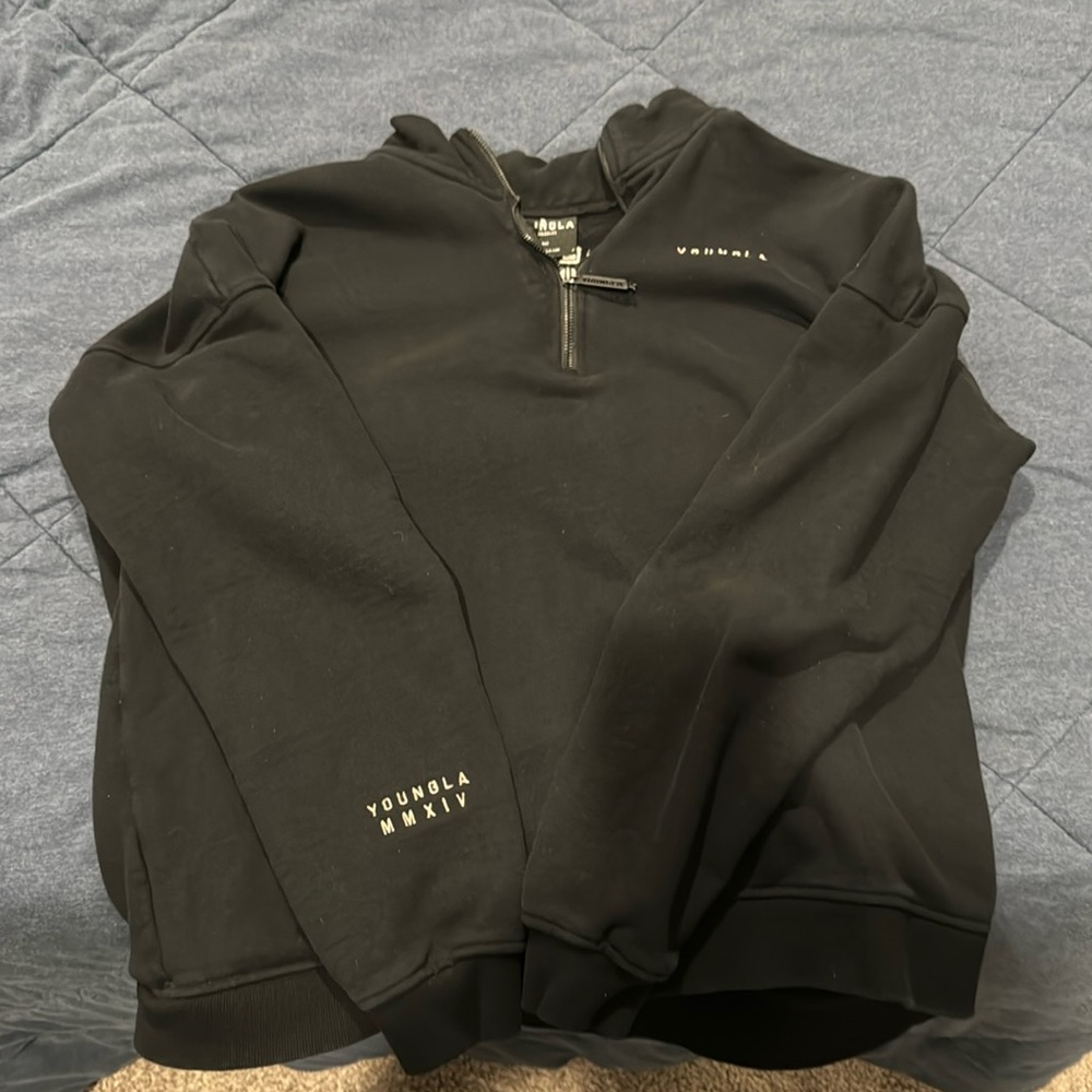 Men’s YoungLA 1/4 Zip Up Sweater